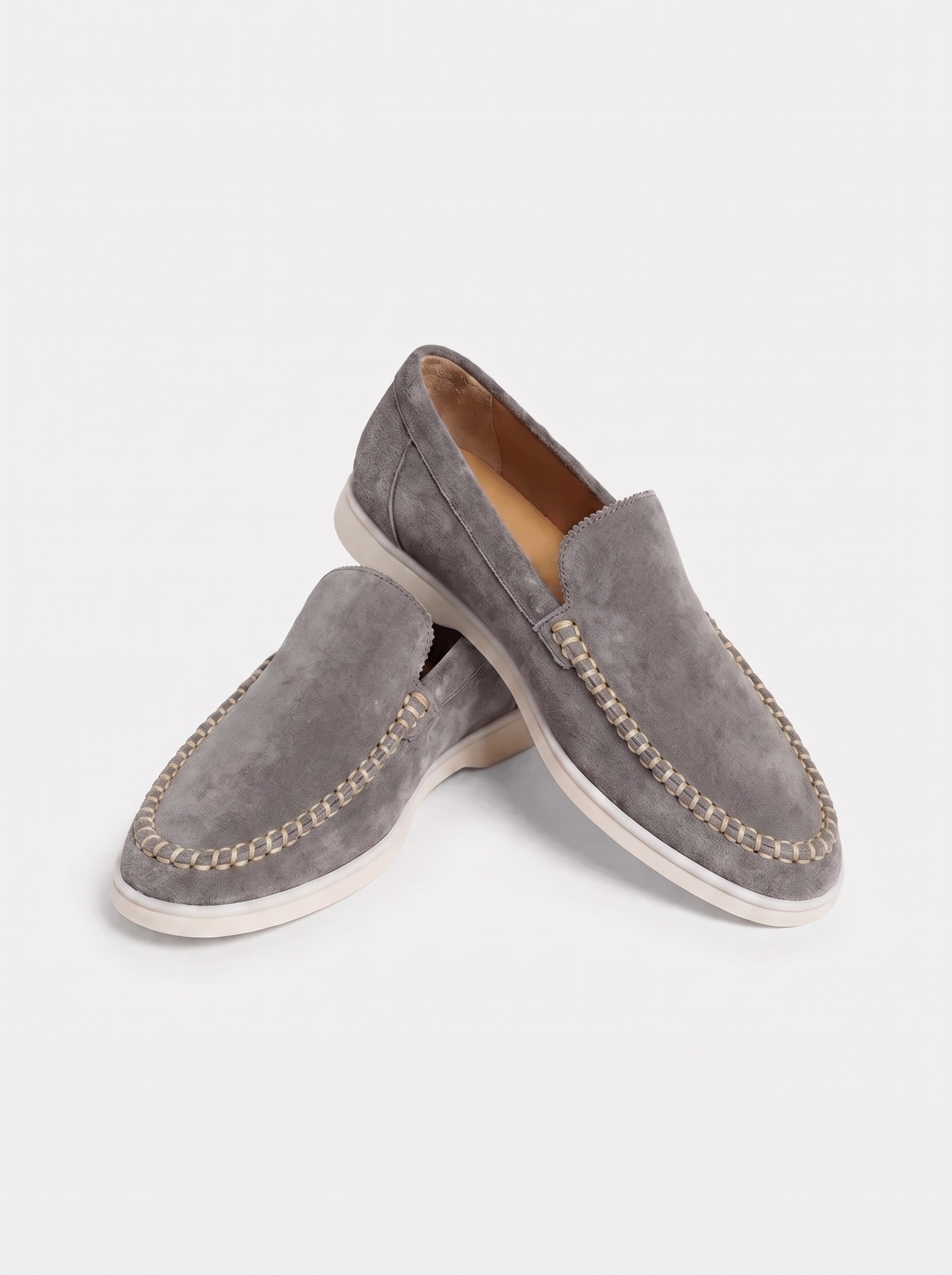 Grey Bellagio Loafers