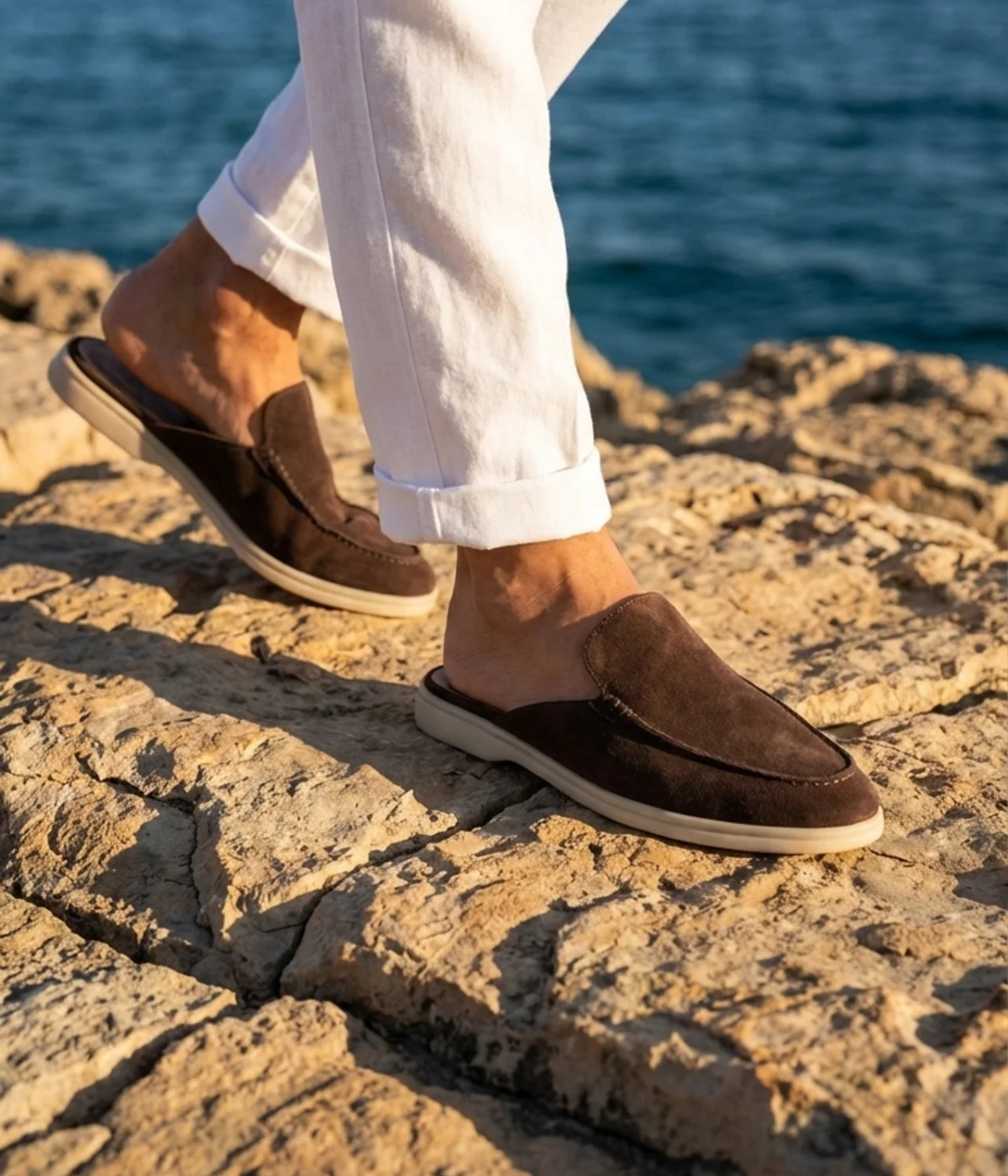 Brown Milano Slide