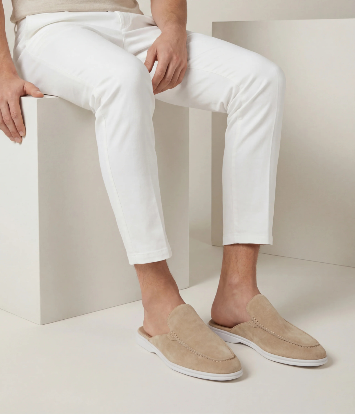 Beige Milano Slide