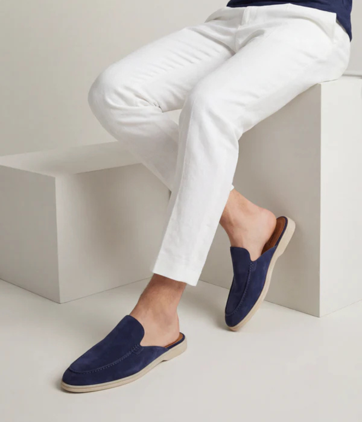 Navy Milano Slide