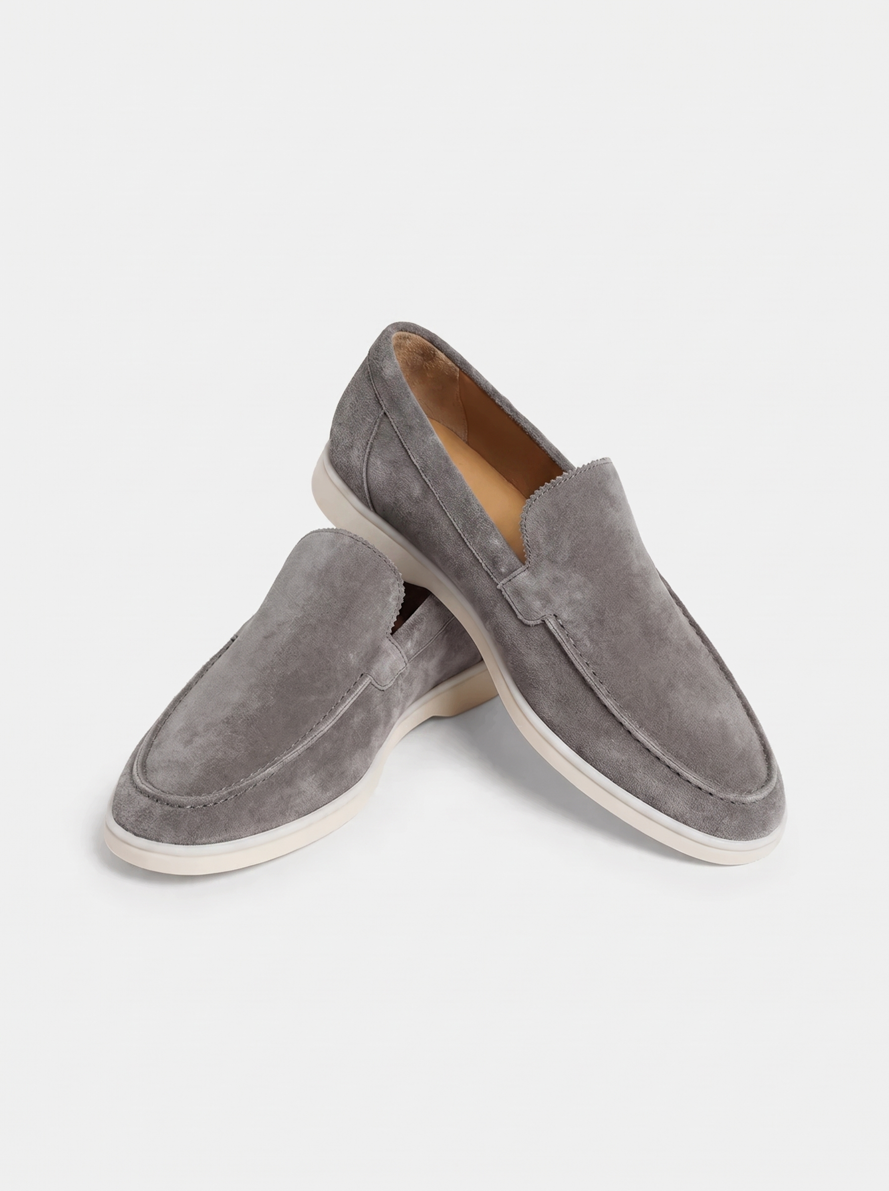 Grey Torino Loafers
