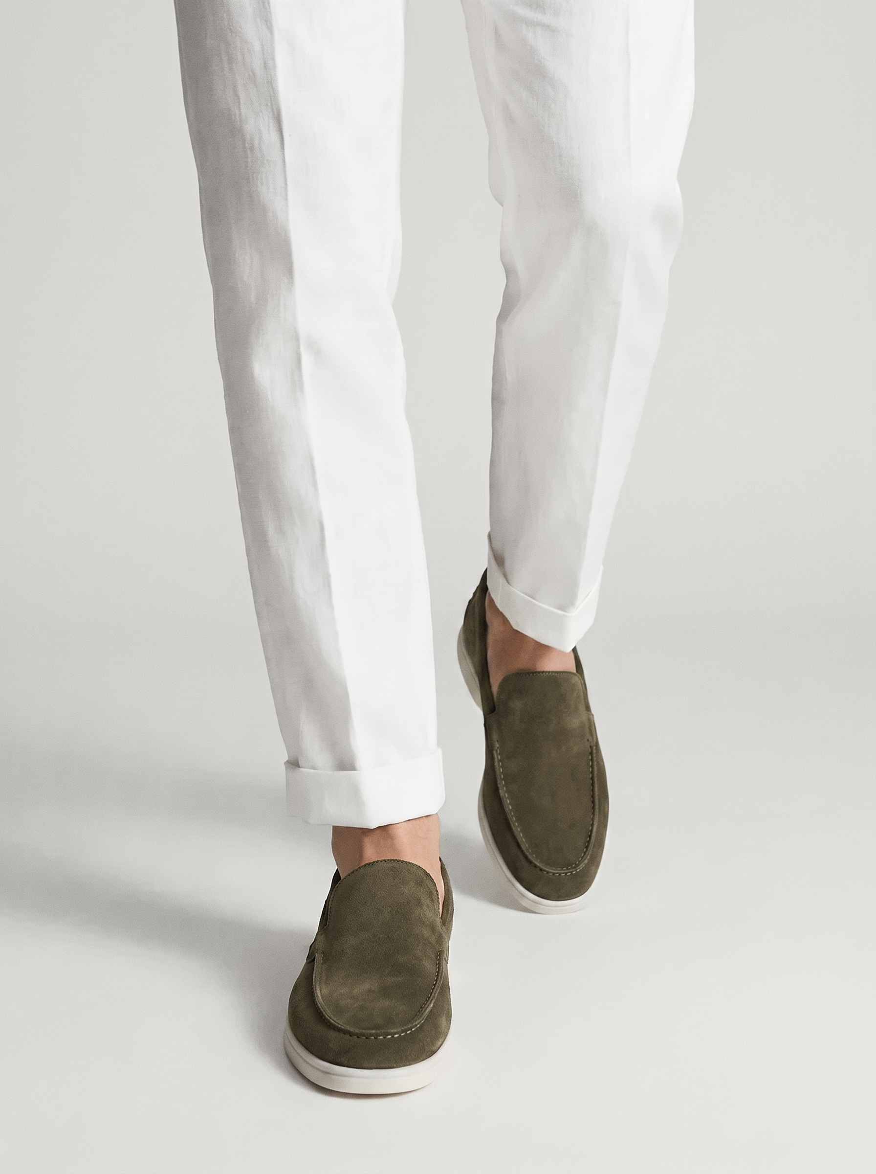 Olive Torino Loafers