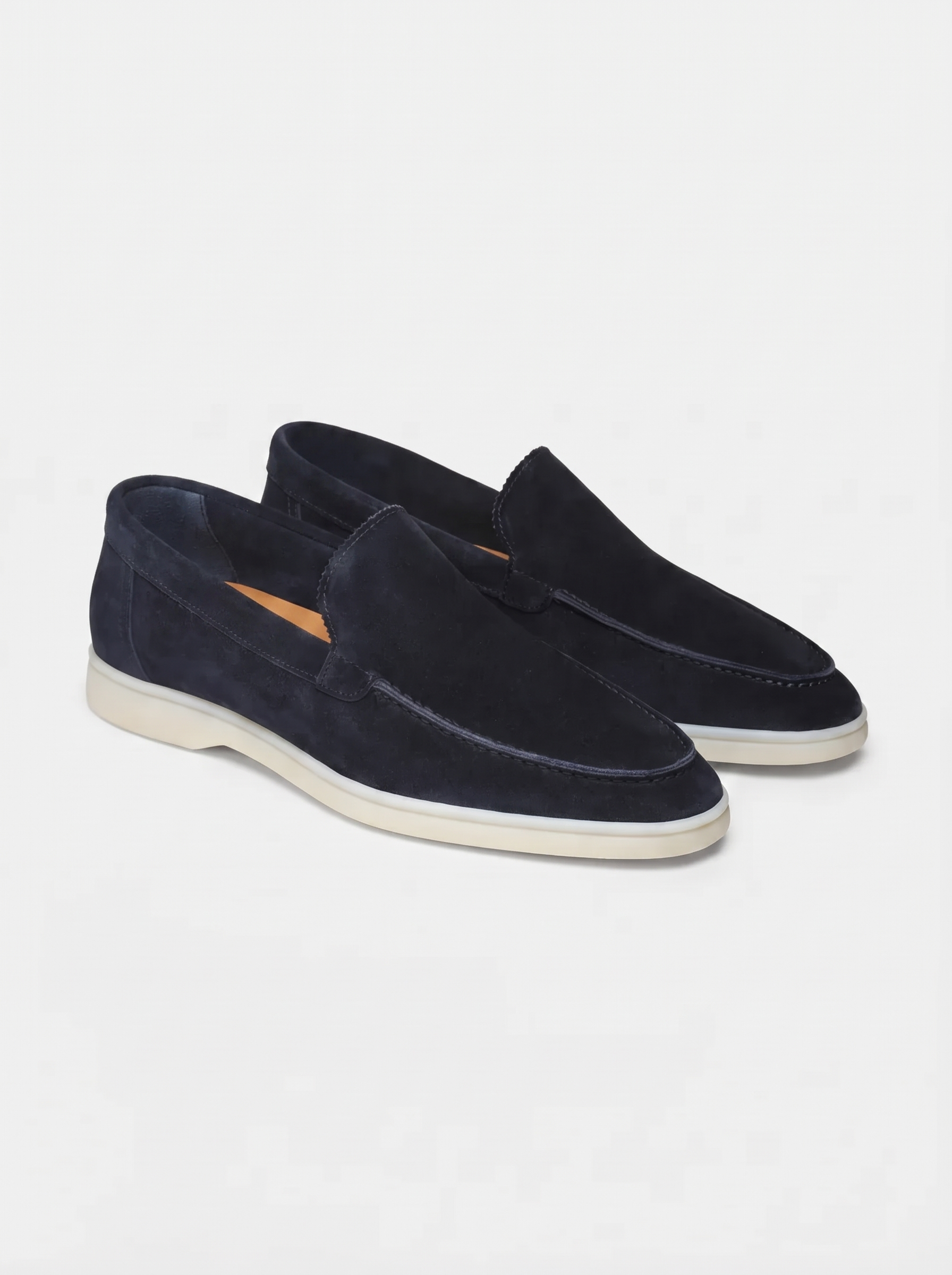 Navy Torino Loafers