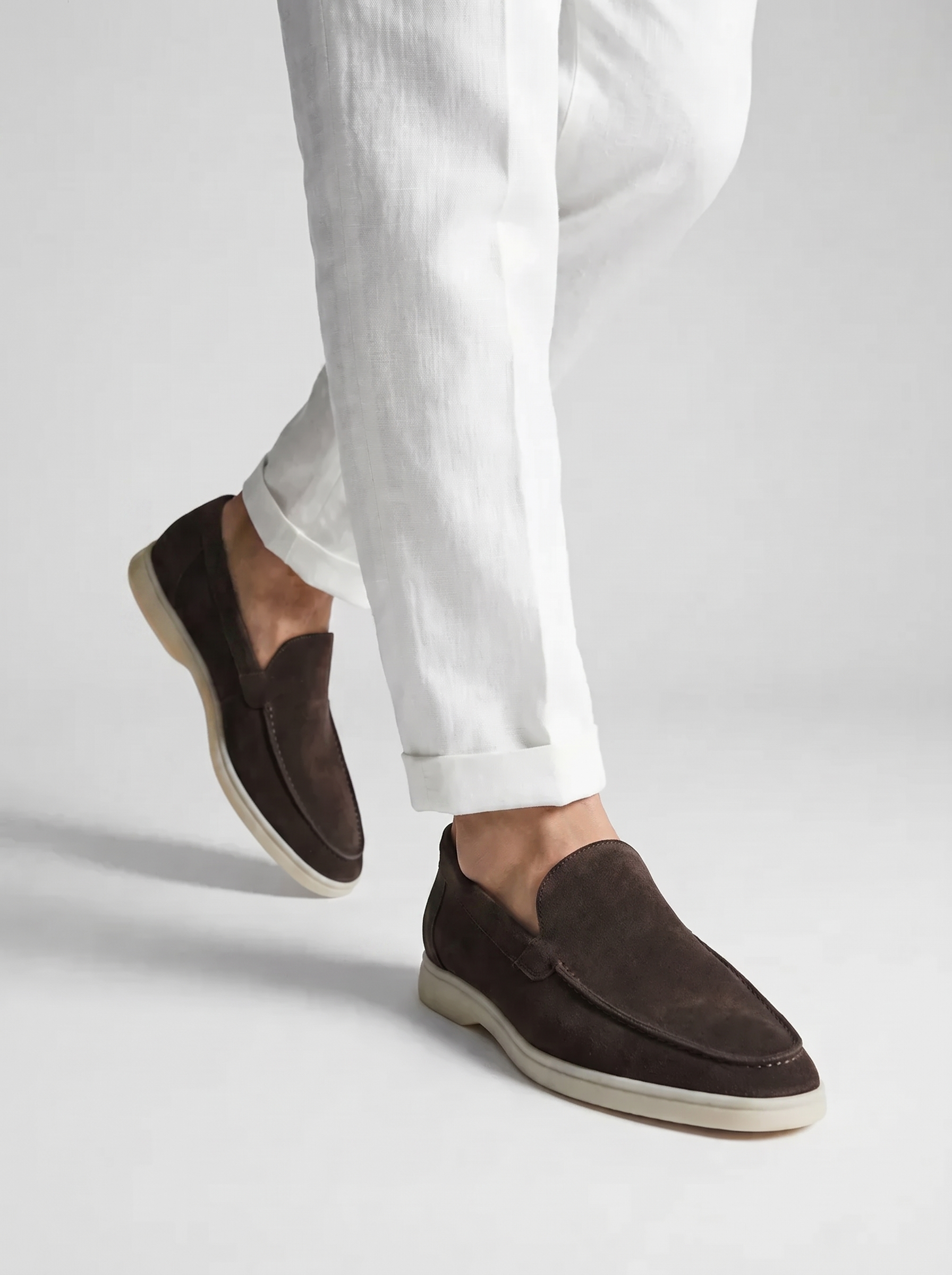 Warm Grey Torino Loafers