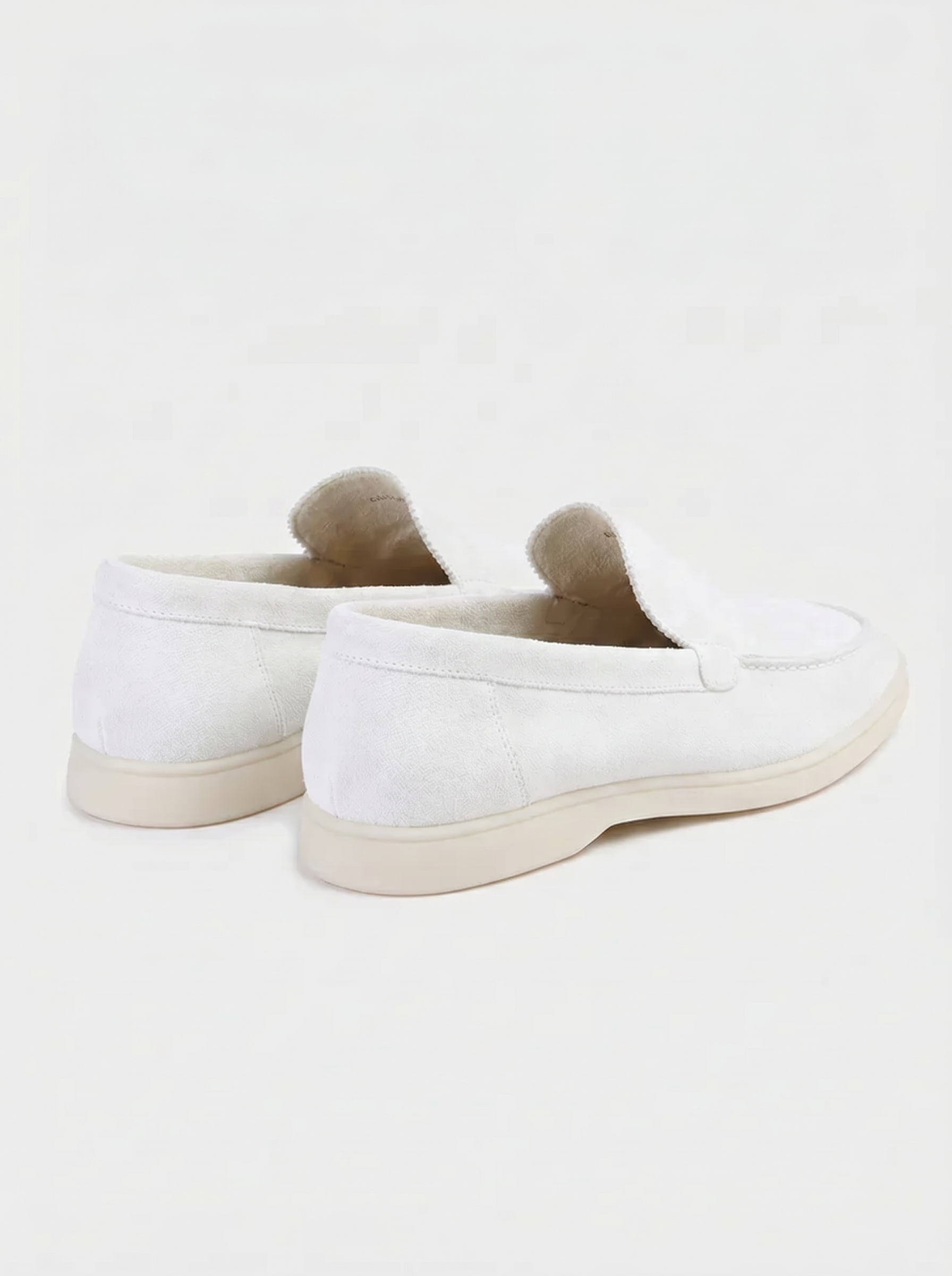 White Torino Loafers