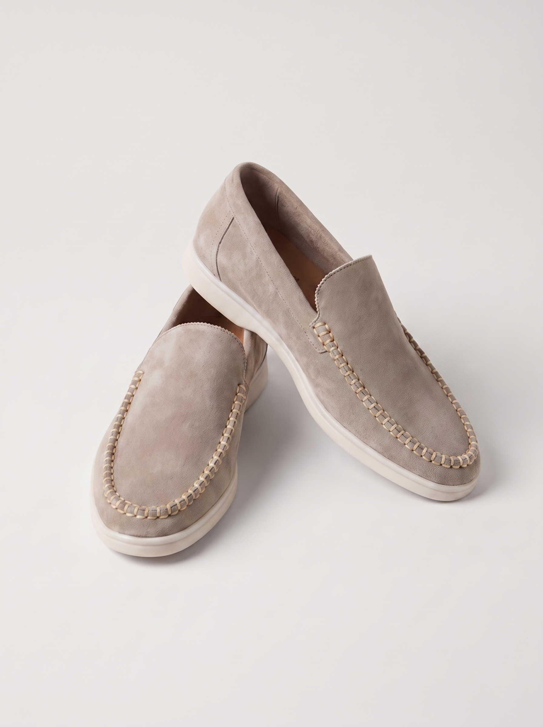 Light Grey Bellagio Loafers