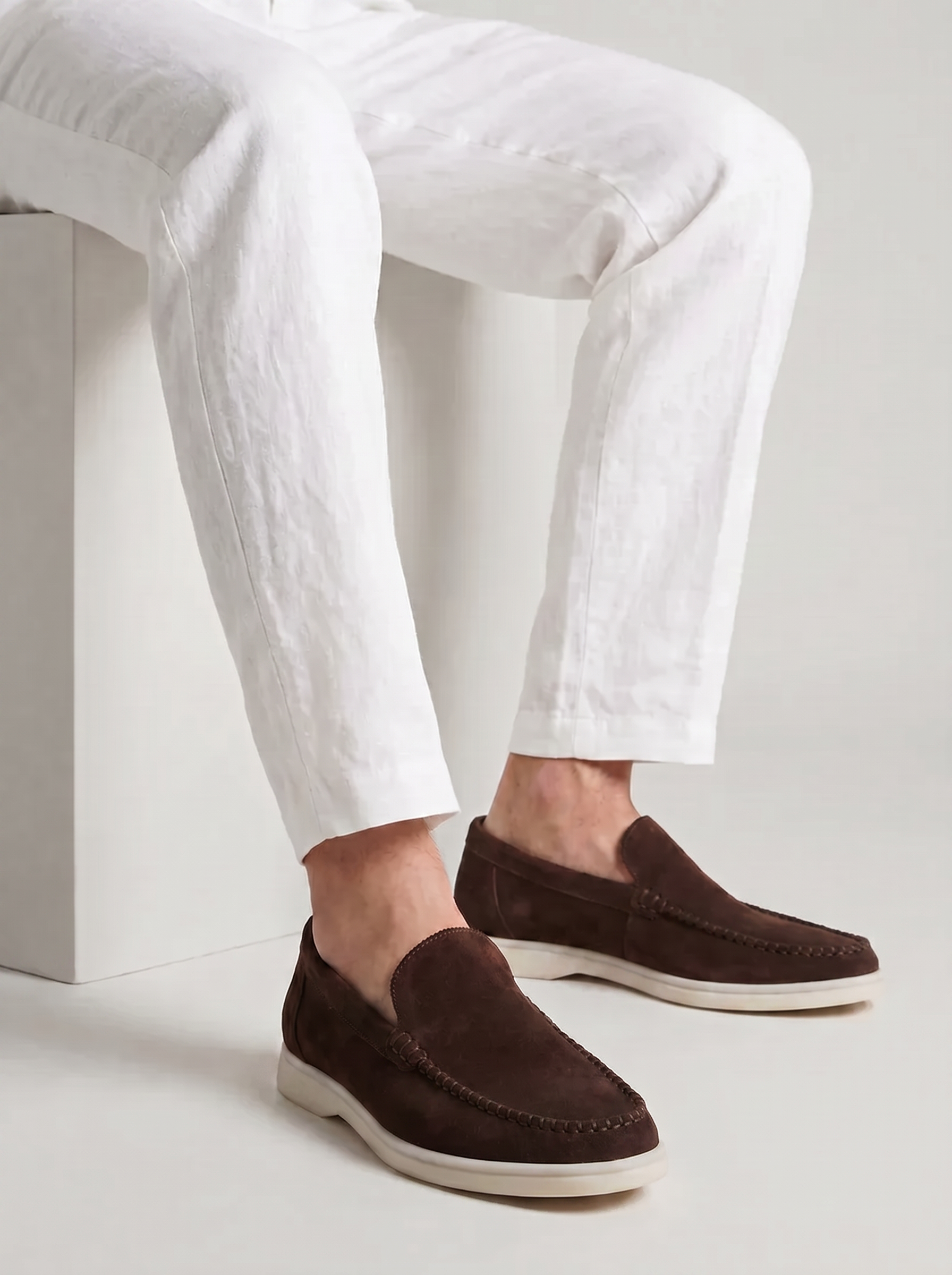 Chocolate Bellagio Loafers